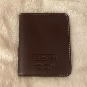 Coach bifold wallet